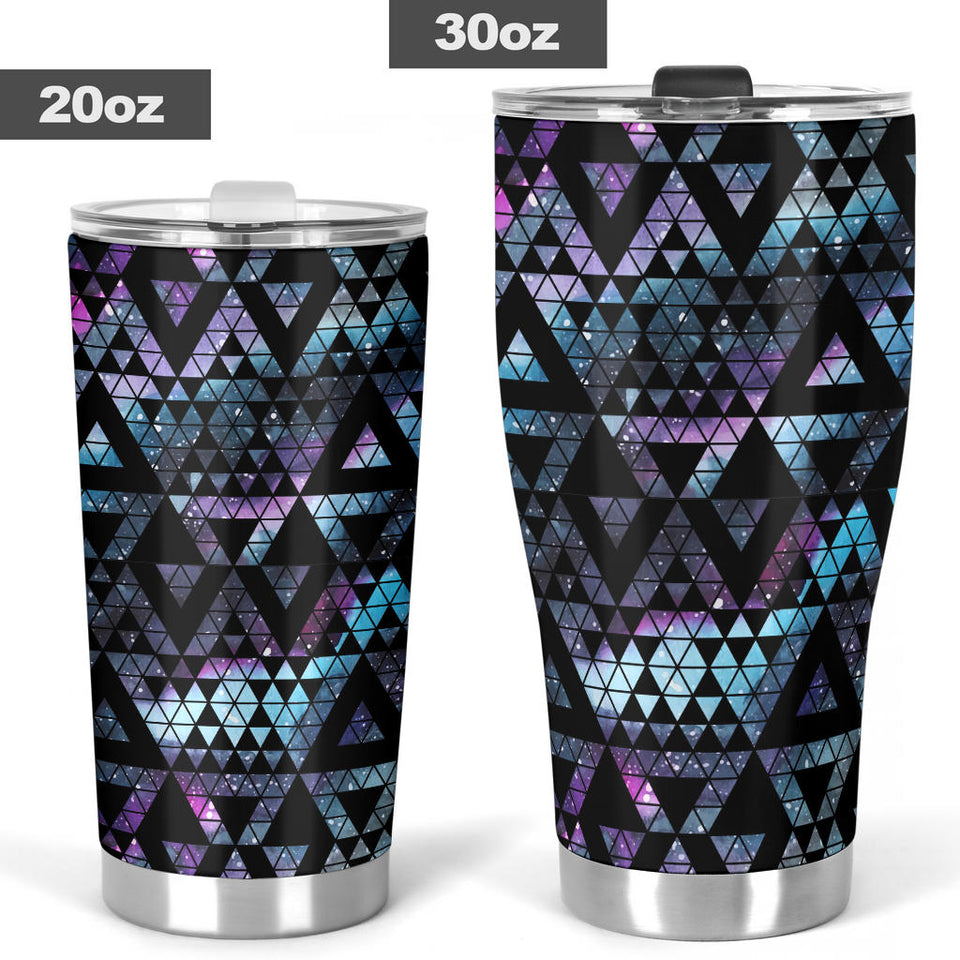 Space Galaxy Tribal Pattern Tumbler