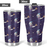 Sleeping Sea Lion Pattern Tumbler