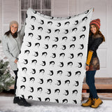 Swordfish Pattern Print Design 01 Premium Blanket