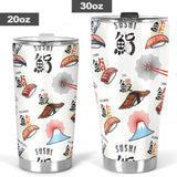 Sushi Japanese Pattern Tumbler