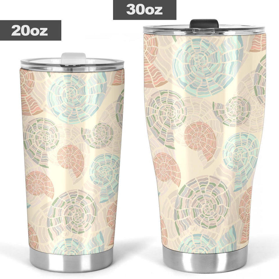 Shell Pattern Tumbler