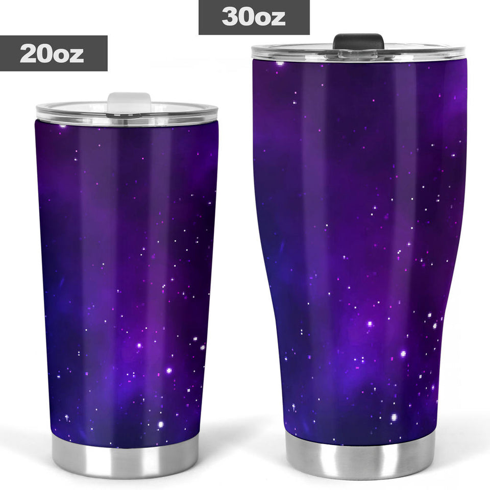 Pink Space Galaxy Pattern4 Tumbler