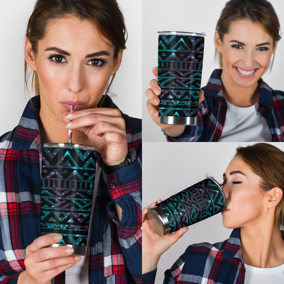 Space Tribal Galaxy Pattern Tumbler