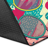Tennis Pattern Print Design 01 Area Rug