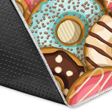 Donut Pattern Background Area Rug