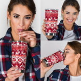 Snowman Sweater Printed Pattern Tumbler