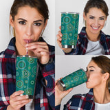 Sea Turtle Aboriginal Pattern Tumbler
