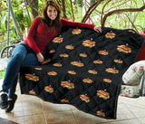 Sandwich Pattern Print Design 03 Premium Quilt