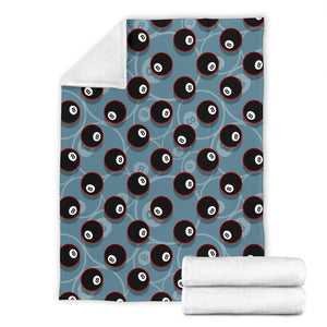 Billiard Ball Pattern Print Design 01 Premium Blanket