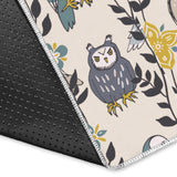 Owl Pattern Background Area Rug