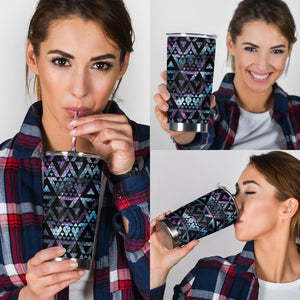 Space Galaxy Tribal Pattern Tumbler