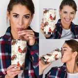 Rooster Chicken Pattern Tumbler