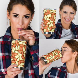 Peanut Pattern Background Tumbler