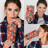 Tomato Pattern Background Tumbler