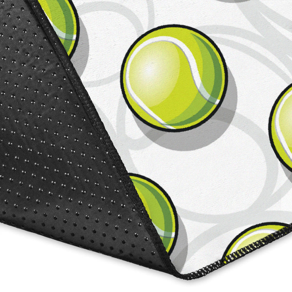 Tennis Pattern Print Design 05 Area Rug