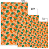 Papaya Leaves Pattern Area Rug