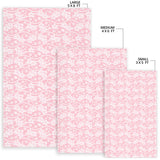 Sakura Pink Pattern Area Rug