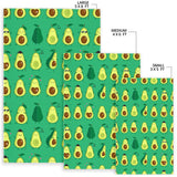 Cute Avocado Pattern Area Rug