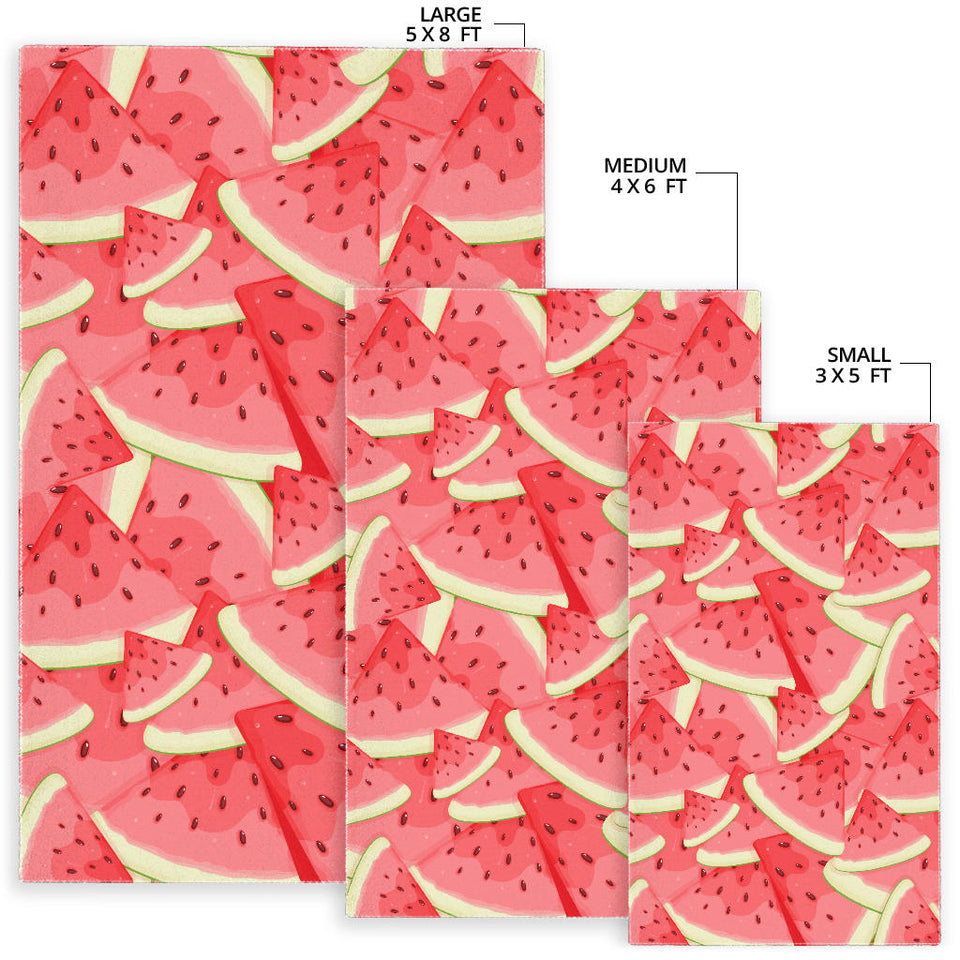 Watermelon Pattern Background Area Rug