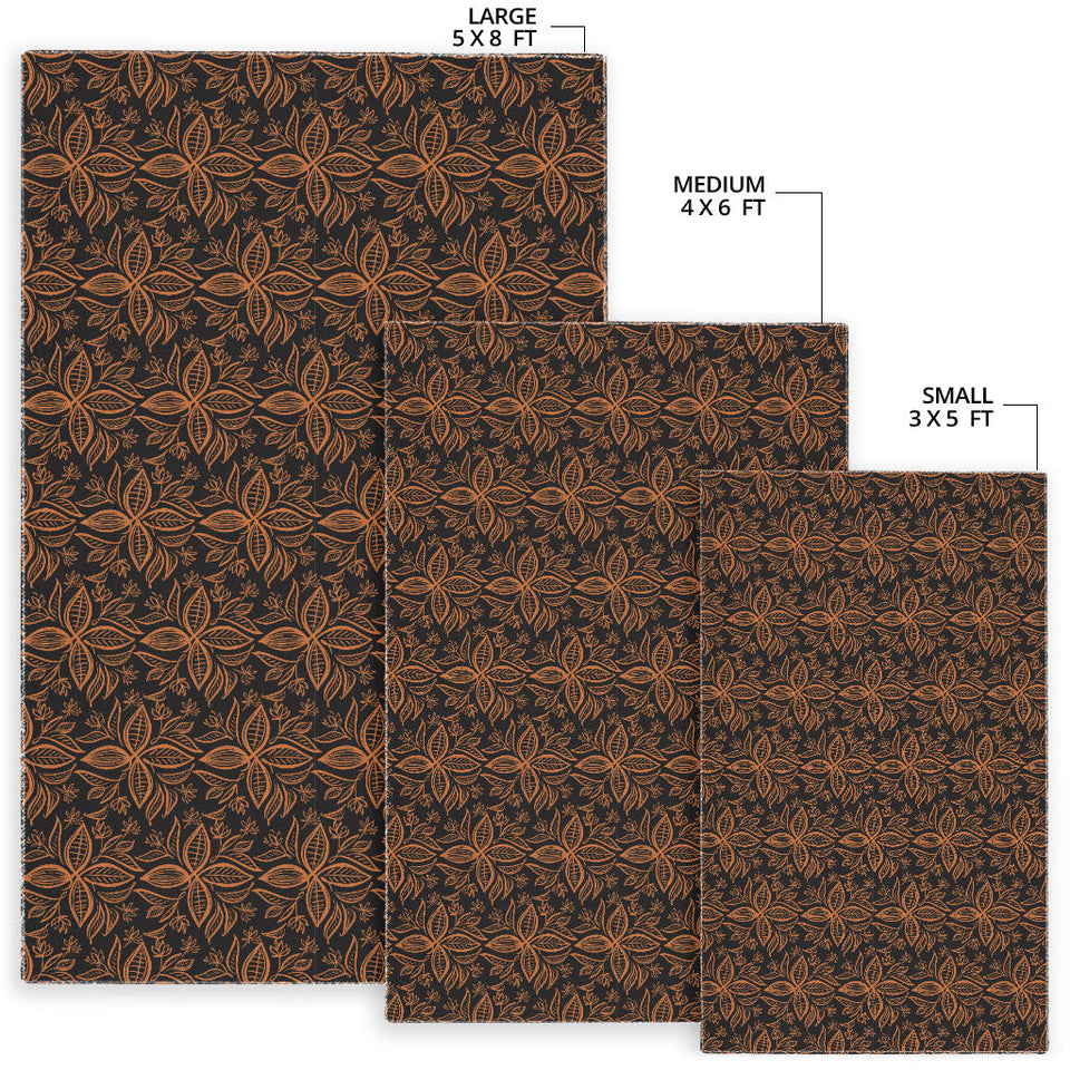 Cocoa Pattern Area Rug