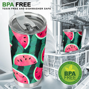 Watermelon Pattern Tumbler