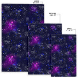 Space Galaxy Pattern Area Rug