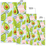 Avocado Pattern Theme Area Rug
