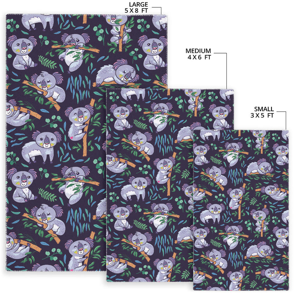 Koala Pattern Area Rug