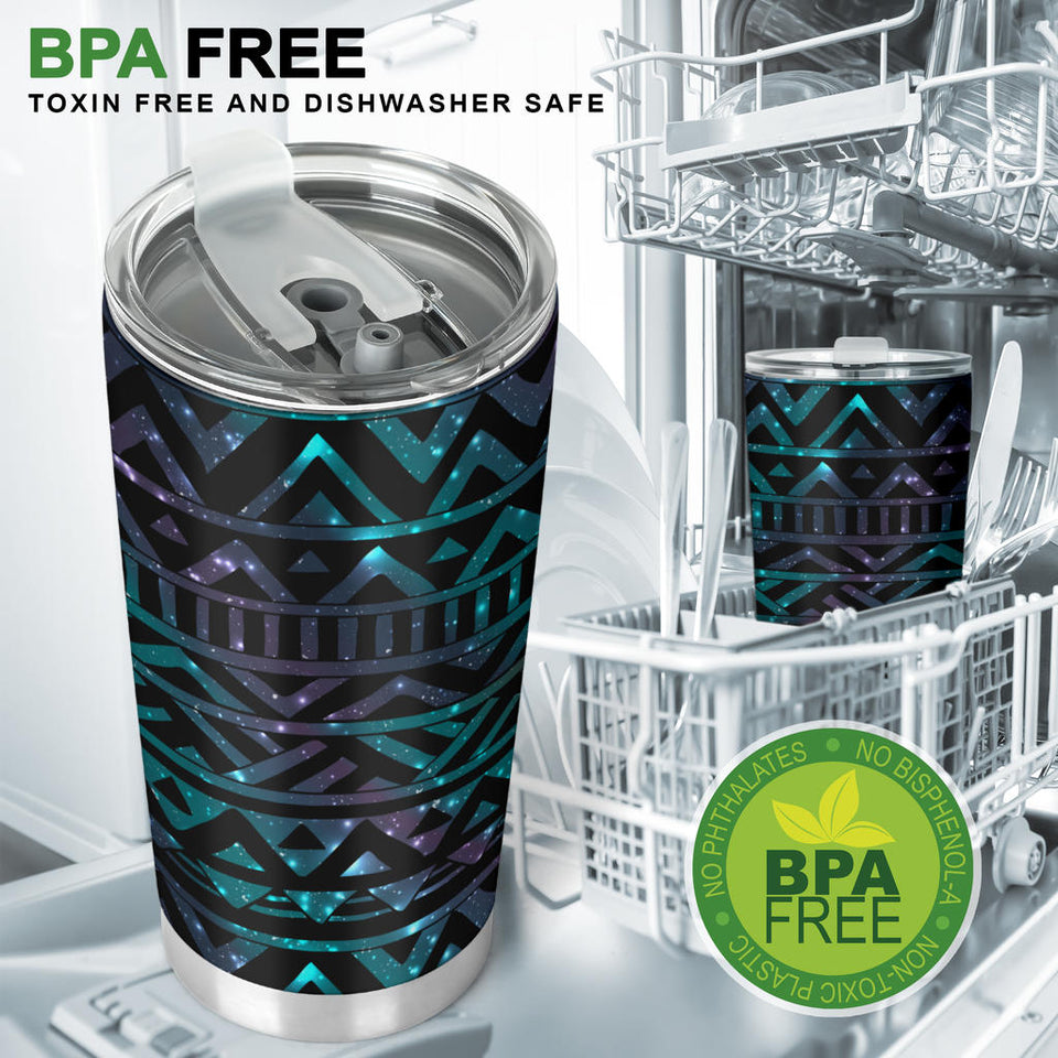 Space Tribal Galaxy Pattern Tumbler