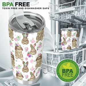 Rabbit Pattern Tumbler