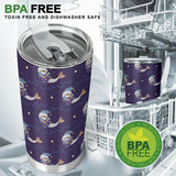 Sleeping Sea Lion Pattern Tumbler