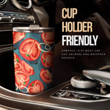 Tomato Pattern Background Tumbler