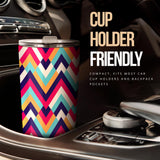 Zigzag Chevron Pattern Background Tumbler