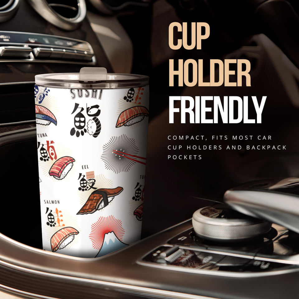 Sushi Japanese Pattern Tumbler