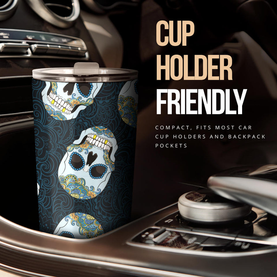 Suger Skull Pattern Tumbler