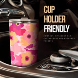 Pink Camo Camouflage Flower Pattern Tumbler