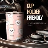 Pomeranian Pattern Tumbler